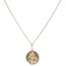 9ct Yellow Gold St George Pendant and Chain 20"