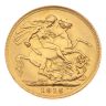 1915 George V Large Head UK Full Sovereign Coin