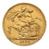1884 Victoria Young Head Australia Full Sovereign Coin