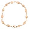 14ct Yellow Gold Beaded Bracelet 7"