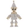 9ct Yellow Gold 0.25ct Single Cut Diamond Clown Pendant