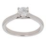 18ct White Gold 0.50ct Brilliant Cut Diamond Solitaire Ring