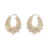 9ct Yellow Gold Creole Earrings