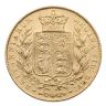 1845 Victoria Young Head Shield UK Full Sovereign Coin