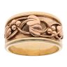 9ct Yellow and Rose Gold Tree Of Life Clogau Ring