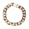 9ct Yellow Gold Curb Bracelet 7.5"