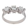 18ct White Gold 0.75ct Brilliant Cut Diamond Fancy Ring