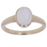 9ct Yellow Gold Moon Stone Fancy Ring