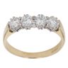 18ct Yellow Gold 1.00ct Brilliant Cut Diamond Four Stone Ring