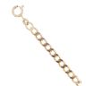 9ct Yellow Gold Curb Bracelet 7.5"