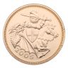 2005 Elizabeth II Fourth Portrait UK Full Sovereign Coin