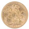 1907 Edward VII Large Head UK Full Sovereign Coin
