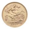 1907 Edward VII Large Head Australia Half Sovereign Coin