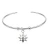 Silver Children's Star Torque Bangle By Icesia