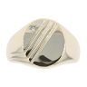 9ct Yellow Gold 0.05ct Diamond Signet Ring