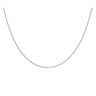 Silver Diamond Cut Rope Chain 16" By Icesia
