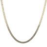 9ct Yellow Gold Curb Chain 18"