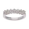 18ct White Gold 1.24ct Diamond Half Eternity Ring
