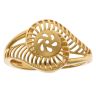 22ct Yellow Gold Vortex Fancy Ring