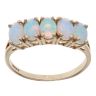 9ct Yellow Gold Opal Five Stone Ring