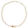 9ct Yellow Gold Belcher Bracelet 8"