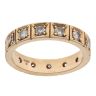 14ct Yellow Gold 0.65ct Brilliant Cut Diamond Full Eternity Ring