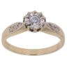 18ct Yellow Gold 0.20ct Brilliant Cut Diamond Solitaire Ring