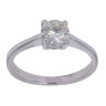 Platinum 0.70ct Round Brilliant Cut Diamond Solitaire Ring