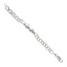 Silver Boxing Glove Belcher Bracelet 6" By Icesia