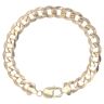 9ct Yellow Gold Curb Bracelet 8.5"