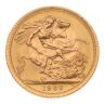 1966 Elizabeth II First Portrait UK Full Sovereign Coin