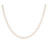 9ct Yellow Gold Square Curb Chain 18"