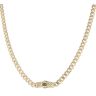 14ct Yellow Gold Monaco Classic Flex Lock Curb Chain 20"
