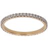 18ct Yellow Gold 0.75ct Brilliant Cut Diamond Full Eternity Ring
