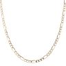 9ct Yellow Gold Figaro Chain 18"