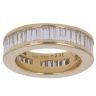 18ct Yellow Gold 2.32ct Baguette Cut Diamond Eternity Ring