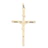 9ct Yellow Gold Crucifix Pendant