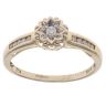 9ct Yellow Gold 0.15ct Diamond Solitaire Ring
