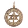 9ct Yellow Gold Ancient Order Of Druids Pendant