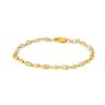 22ct Yellow Gold Bead Bracelet, 6inches
