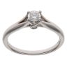 18ct White Gold 0.30ct Brilliant Cut Diamond Solitaire Ring