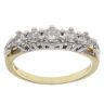 18ct Yellow Gold 0.50ct Brilliant Cut Diamond Five Stone Ring
