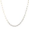 9ct Yellow Gold Open Rectangle Chain 20"