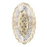 14ct Yellow And White Gold Greek Key Ring