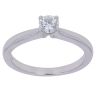 Platinum 0.25ct Brilliant Cut Diamond Solitaire Ring