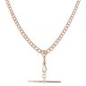 9ct Yellow Gold Albert T Bar Chain 16"
