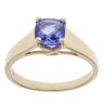 9ct Yellow Gold Tanzanite Solitaire Ring