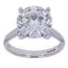9ct White Gold 5.00ct Brilliant Cut Diamond Solitaire Ring