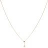 18ct Yellow Gold 0.15ct Diamond Pendant And Chain 16"