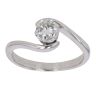 18ct White Gold 0.50ct Brilliant Cut Diamond Solitaire Ring